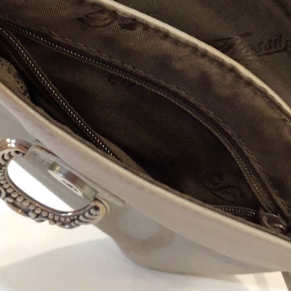 Fossil leather crossbody bag with sections - Picture 8 of 11